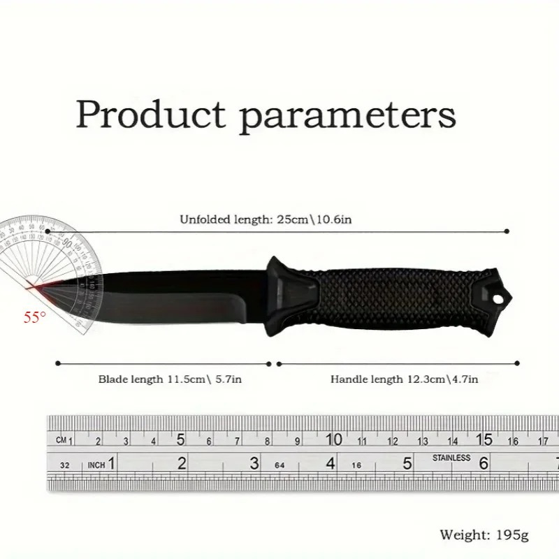 💥 50% zľava po obmedzenú dobu! Profesionálny nôž na prežitie v divočine, ostrý, odolný a všestranný, vďaka ktorému sú vaše kempingové dobrodružstvá jednoduchšie a bezpečnejšie!