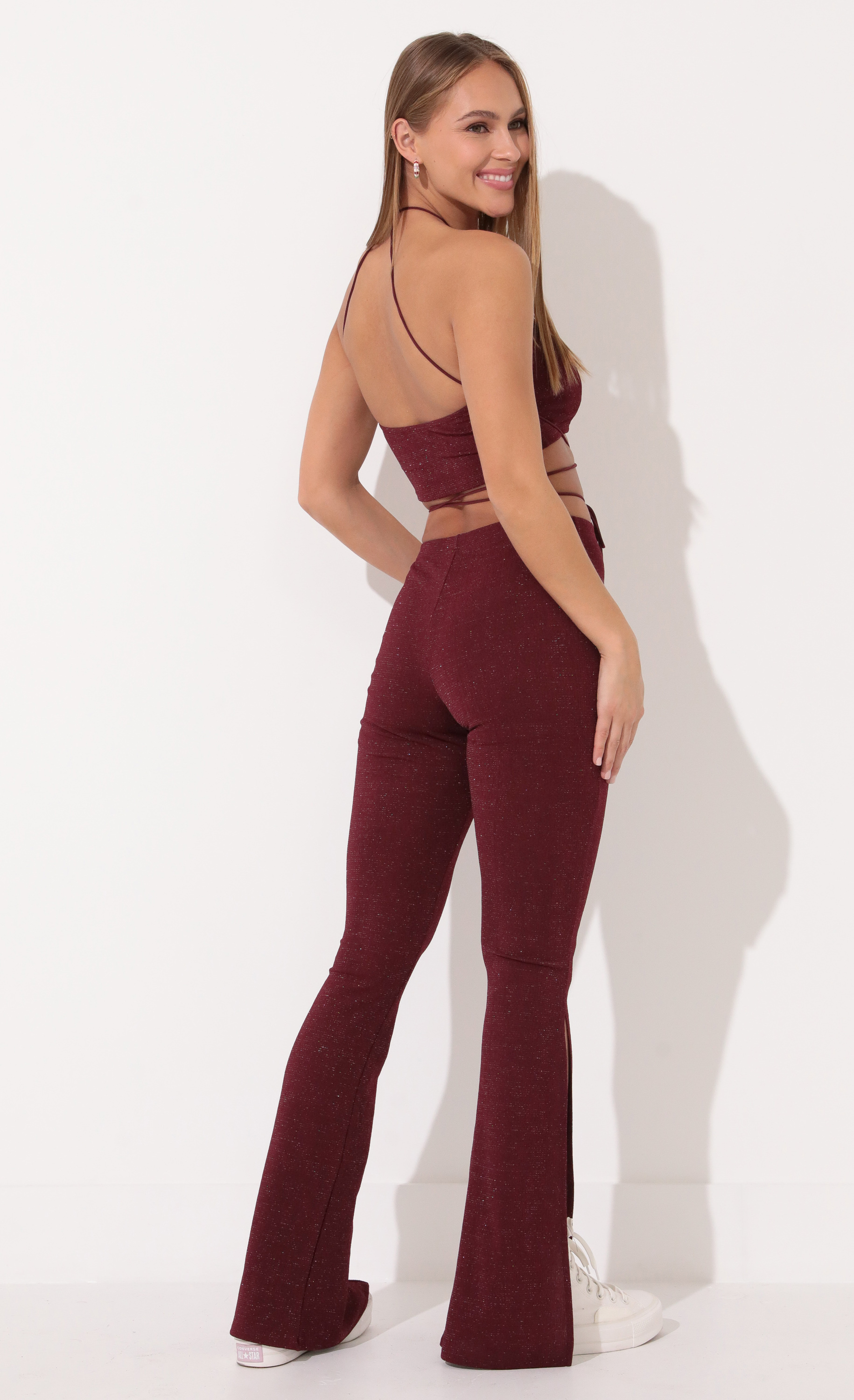 Set in Red Shimmer-My Sky Diva