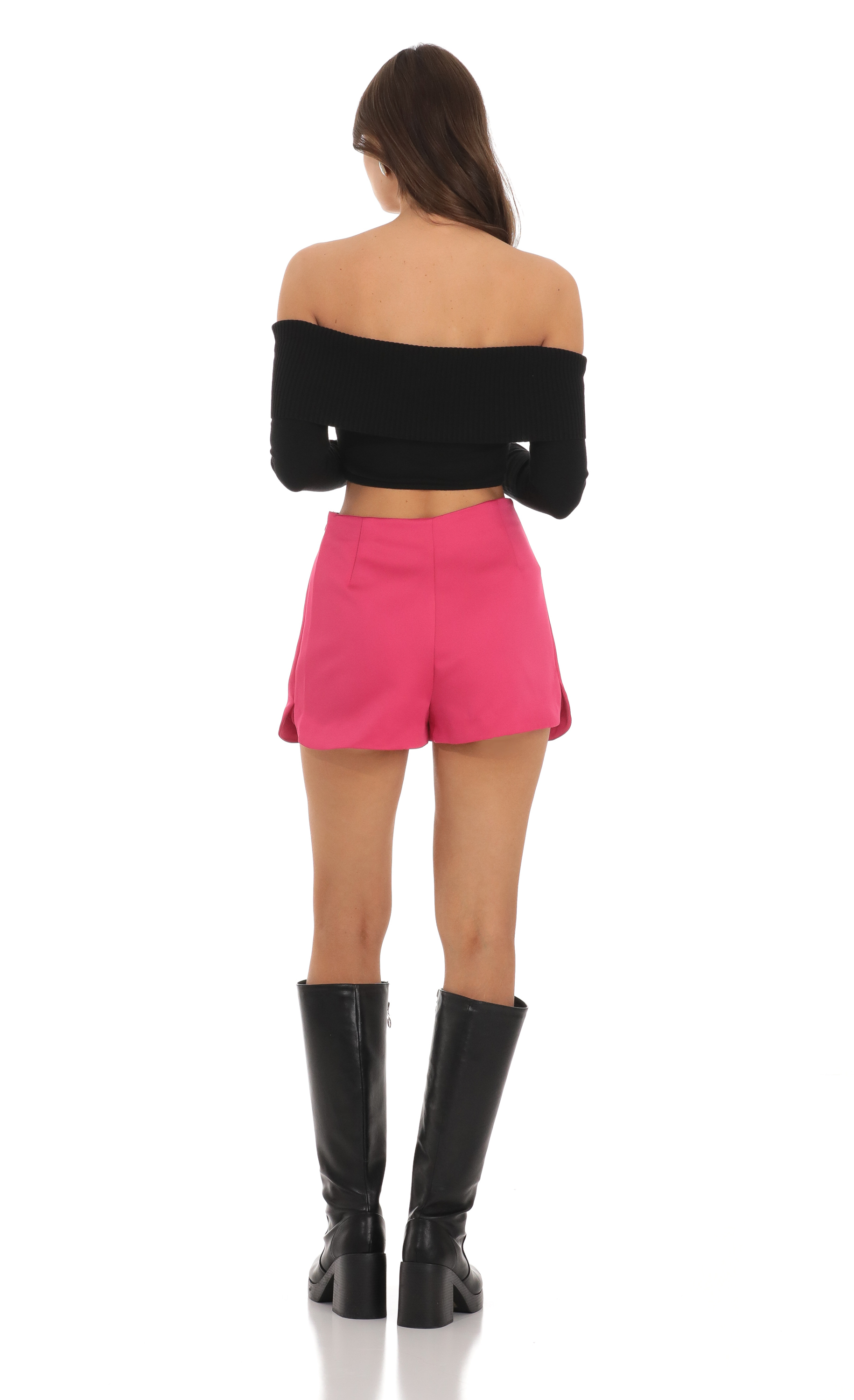 Mini Skort in Pink-My Sky Diva