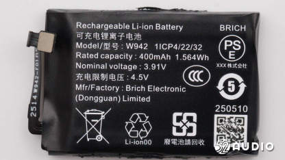 Brich Electronic佰力电子 W942(400mAh/3.91V)
