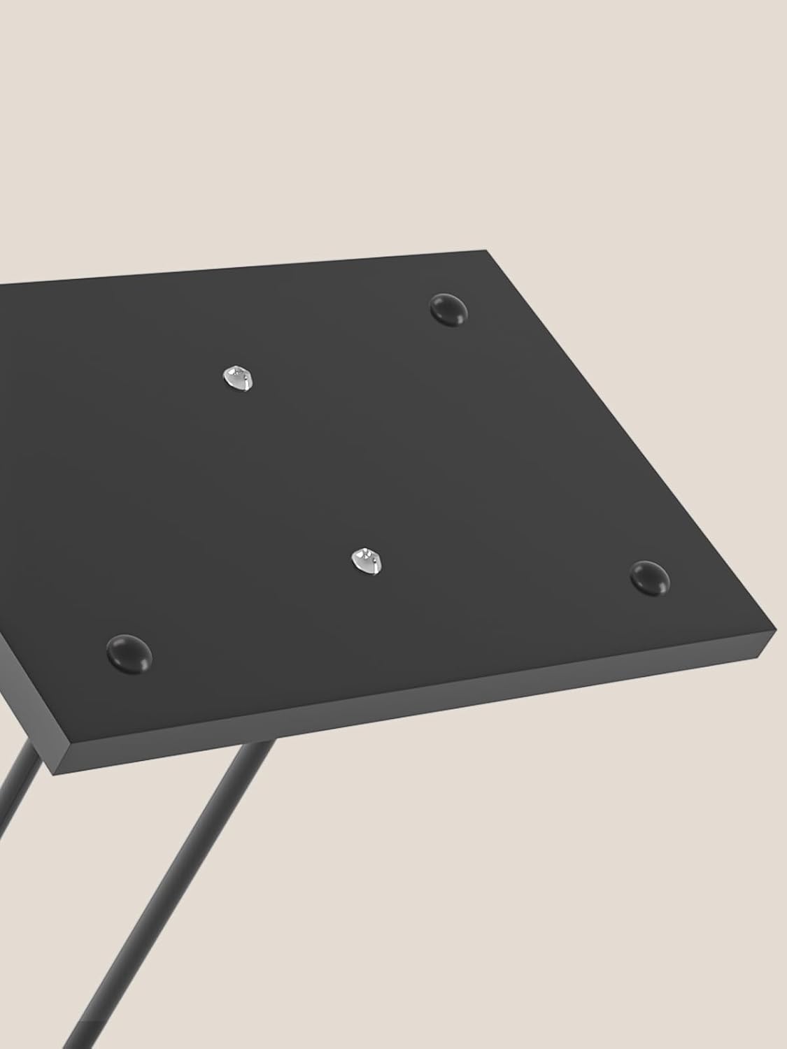 Necklace Organizers Holder, Small Jewelry Display Stand for Women, Men and Vendors, Long Necklace Organizer, Multi-Functional Bracelet Hanger, Space Saving Design (2 Tier Black)