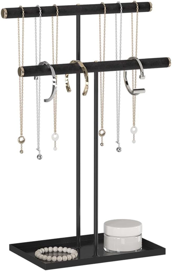Necklace Organizers Holder, Small Jewelry Display Stand for Women, Men