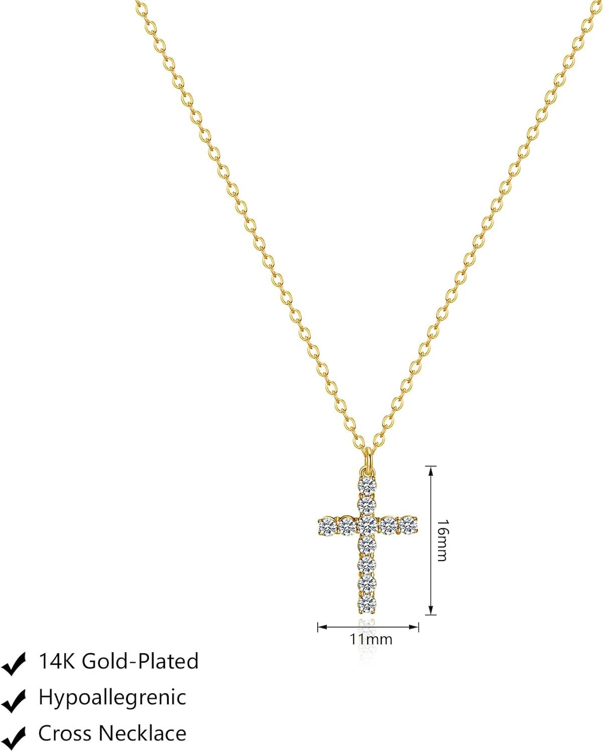 Gold Necklace for Women, Dainty Long Necklace 14k Gold Plated/Silver Y-Shaped Pendant Necklaces Trendy Beaded Chain Drop Necklaces Jewelry for Women Gifts