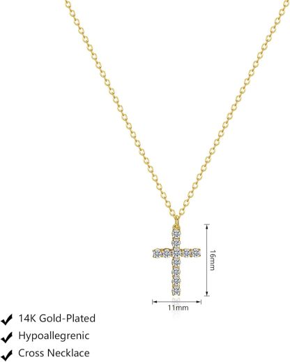 Gold Necklace for Women, Dainty Long Necklace 14k Gold Plated/Silver Y-Shaped Pendant Necklaces Trendy Beaded Chain Drop Necklaces Jewelry for Women Gifts