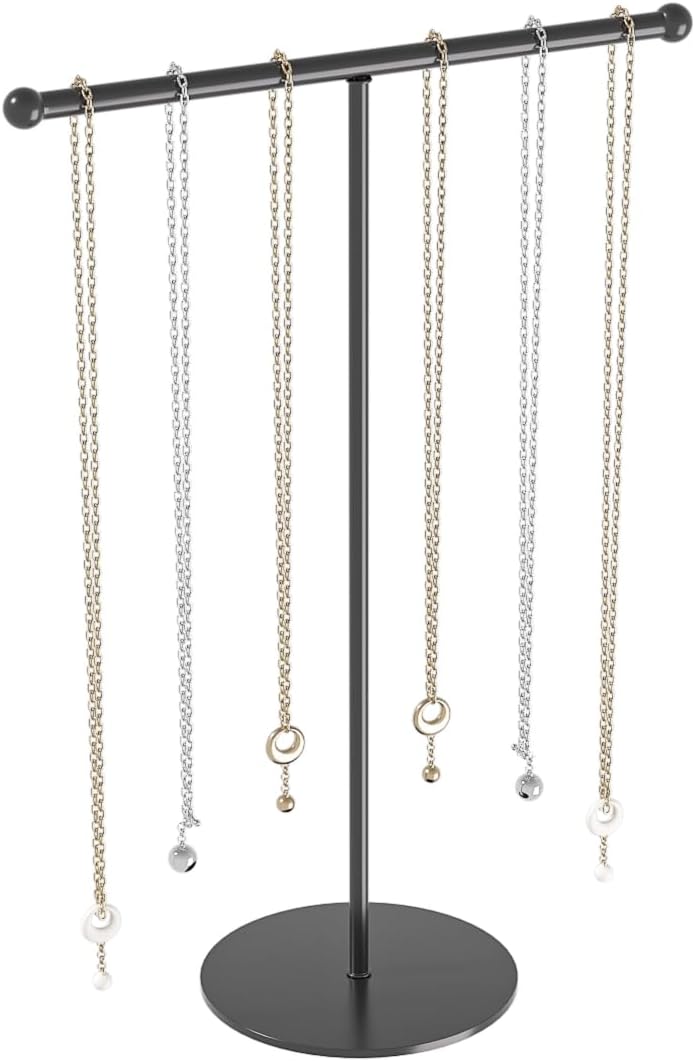Necklace Organizers Holder, Small Jewelry Display Stand for Women, Men