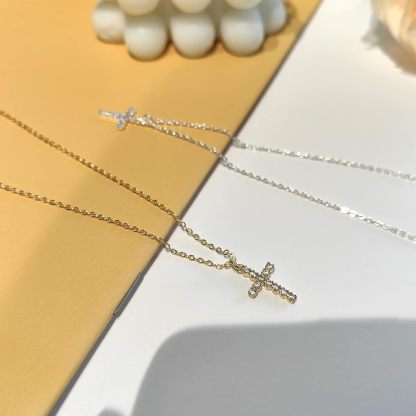 Gold Necklace for Women, Dainty Long Necklace 14k Gold Plated/Silver Y-Shaped Pendant Necklaces Trendy Beaded Chain Drop Necklaces Jewelry for Women Gifts