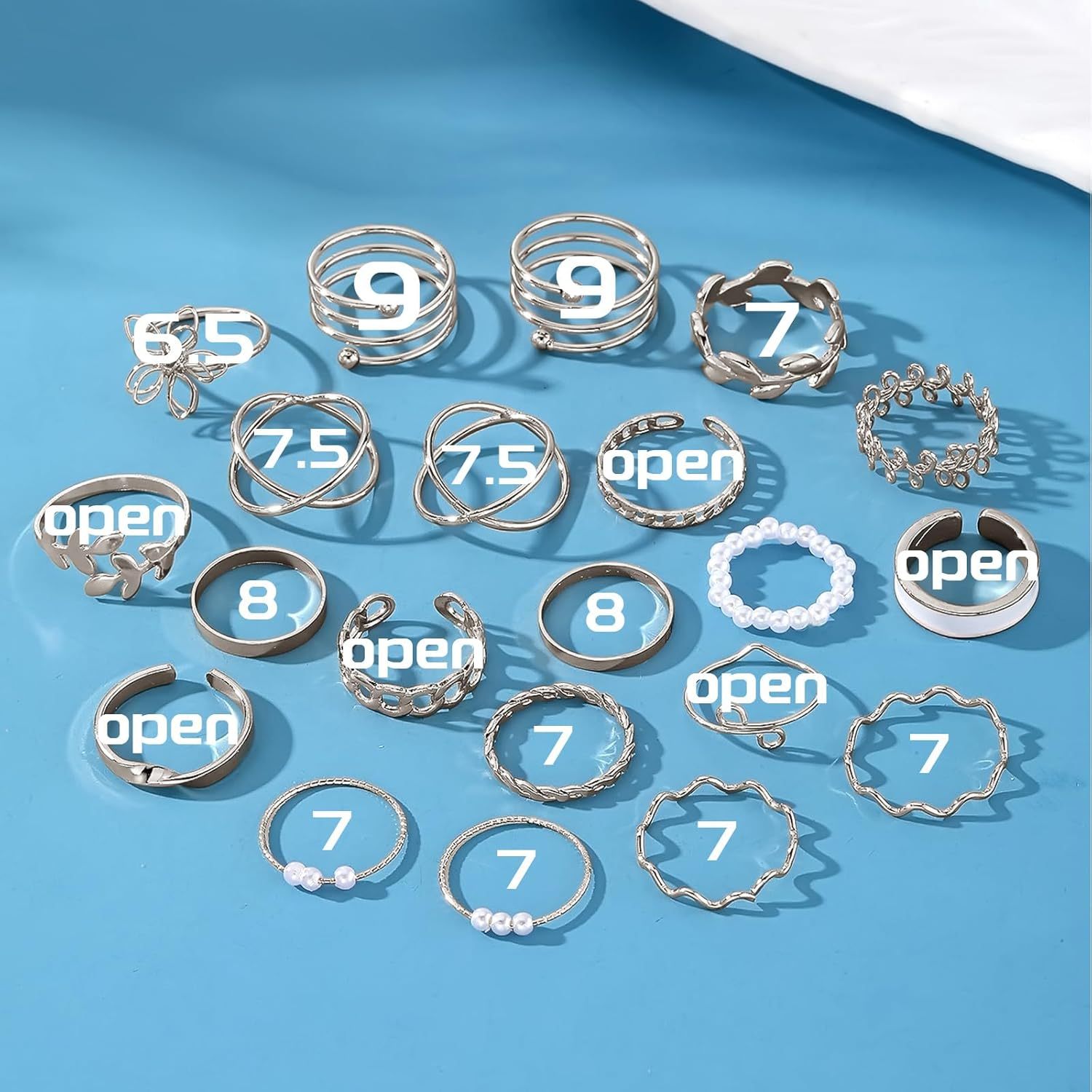  51 Pcs Gold Knuckle Rings Set For Women Girls Vintage Stackable Joint Finger Midi Rings Dainty Cubic Zirconia Crystal Simple Twist Hollow Cute Rings Pack Jewelry Gift