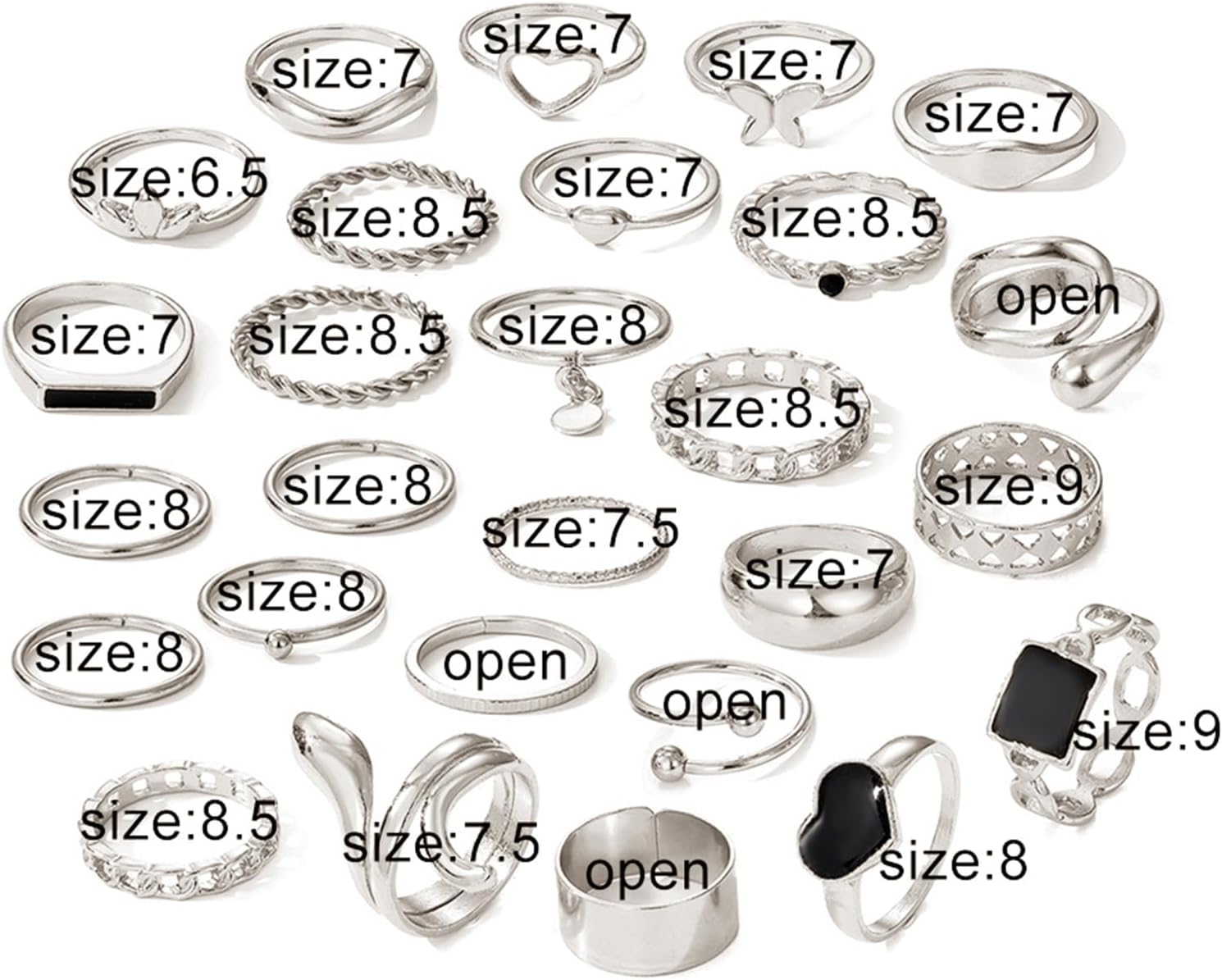  51 Pcs Gold Knuckle Rings Set For Women Girls Vintage Stackable Joint Finger Midi Rings Dainty Cubic Zirconia Crystal Simple Twist Hollow Cute Rings Pack Jewelry Gift