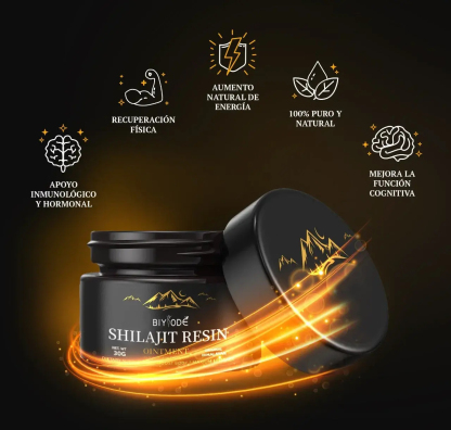 Pure Himalayan Shilajit by Norwegian Biolabs for Peak Performance, supercharged masculine energy & drive in just few weeks