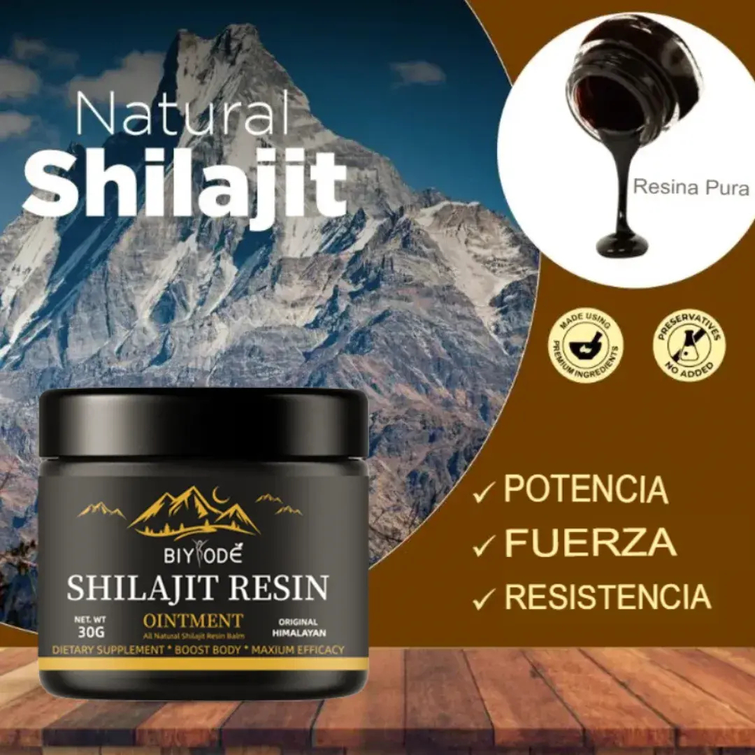Pure Himalayan Shilajit by Norwegian Biolabs for Peak Performance, supercharged masculine energy & drive in just few weeks
