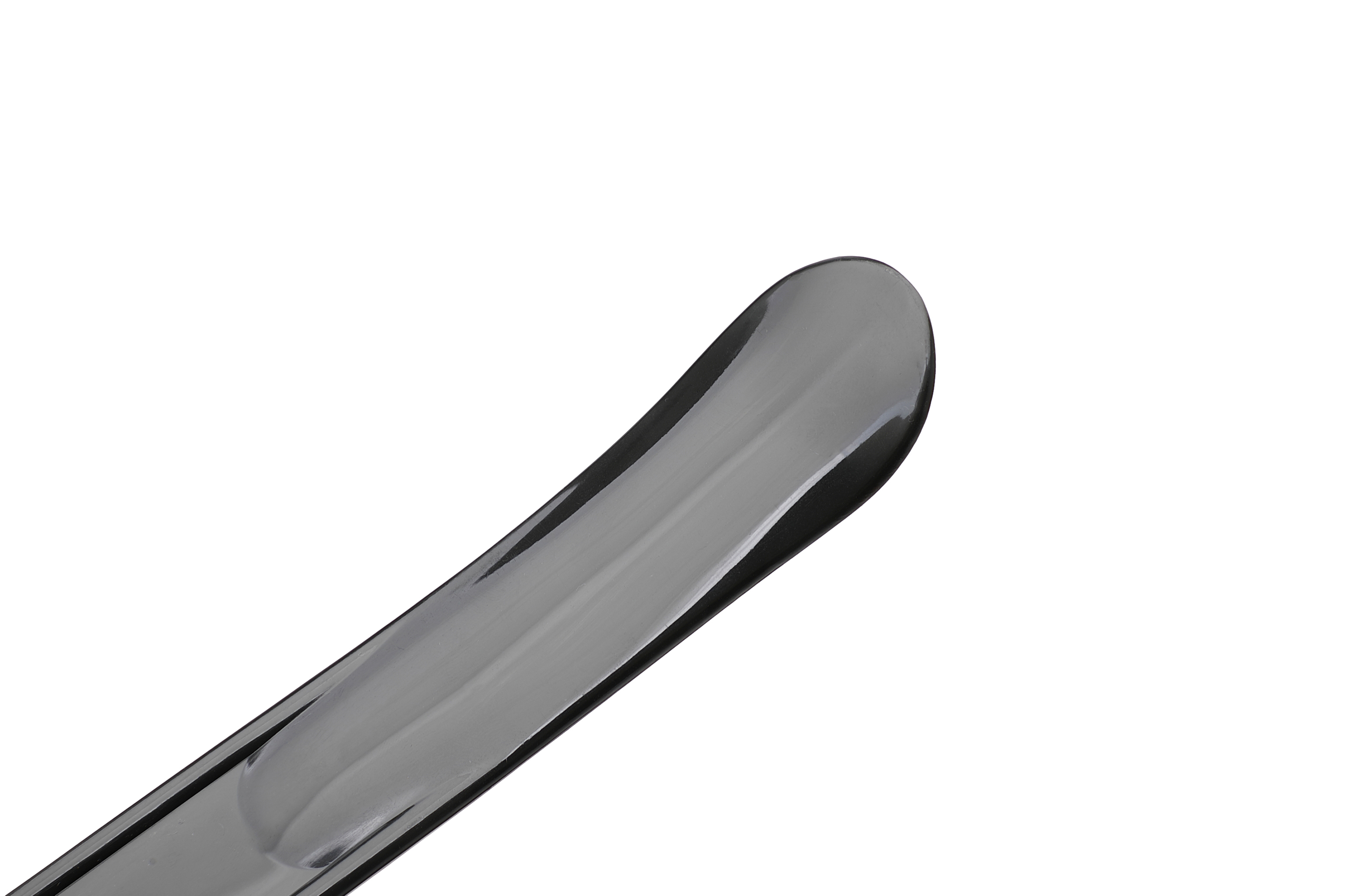 APORO MARC Black Glossy Metal Mini Shoe Horn for Men
