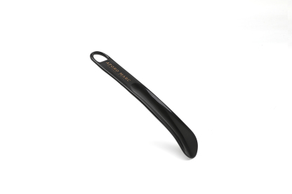 APORO MARC Black Glossy Metal Mini Shoe Horn for Men