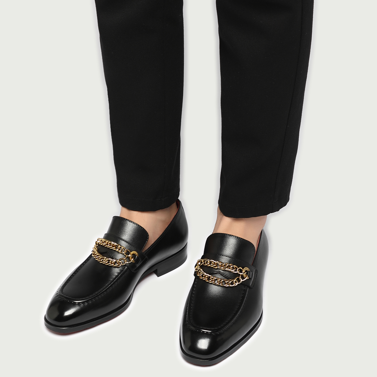 Aporomarc 2026 Classic Chain Loafers for Men