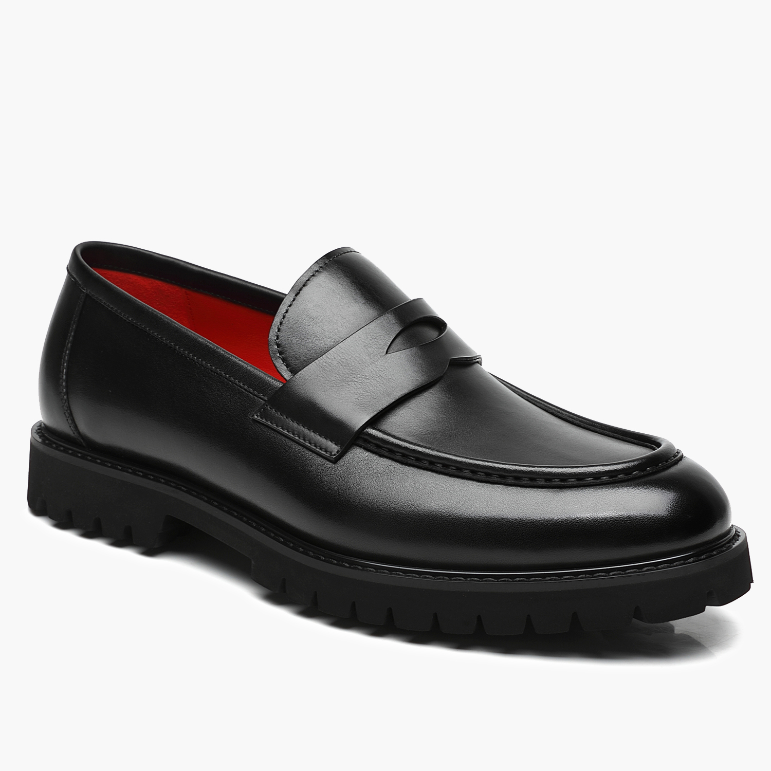 Aporomarc 2026 Classic Chunky Sole Penny Loafers for Men