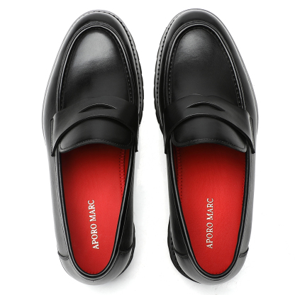 Aporomarc 2026 Classic Chunky Sole Penny Loafers for Men