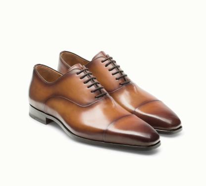Aporomarc 2025 Classic Oxford Shoes | Full-Grain Leather | Formal Dress Shoes for Men