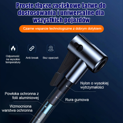 Przenośna pompka samochodowa o dużej mocy