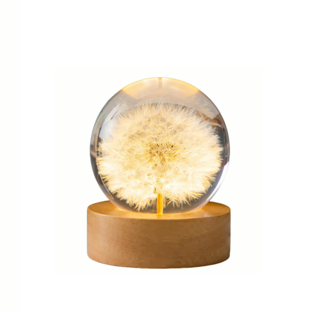 3D Crystal Ball Light Decor - Mood Moor