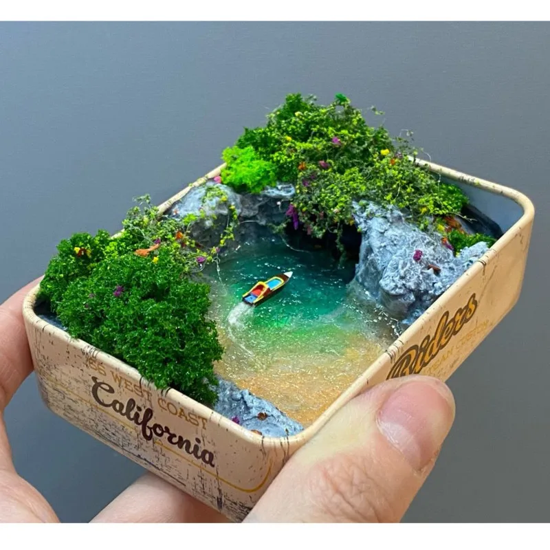 Handmade Sea Wave Microfilm Model - Mood Moor