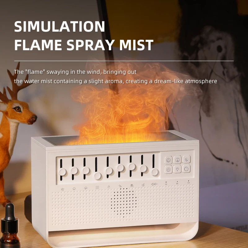 Natural 8 sounds Humidifier White Noise - Mood Moor