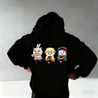 Chiikawa x Demon Slayer Hoodie