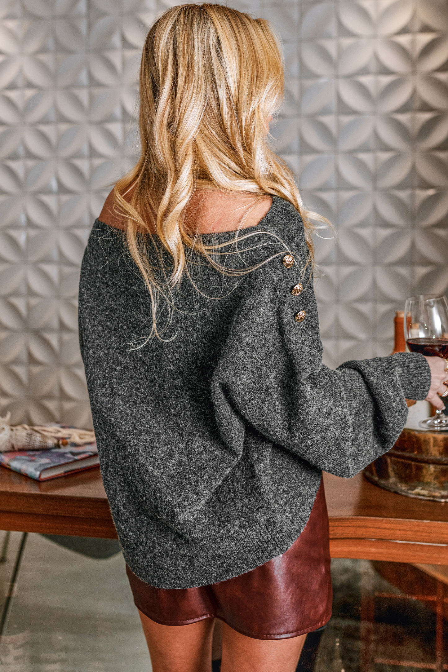 When You Know You Know Grey Sweater