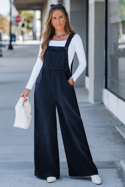 Fireside Fun Blue Jumpsuit