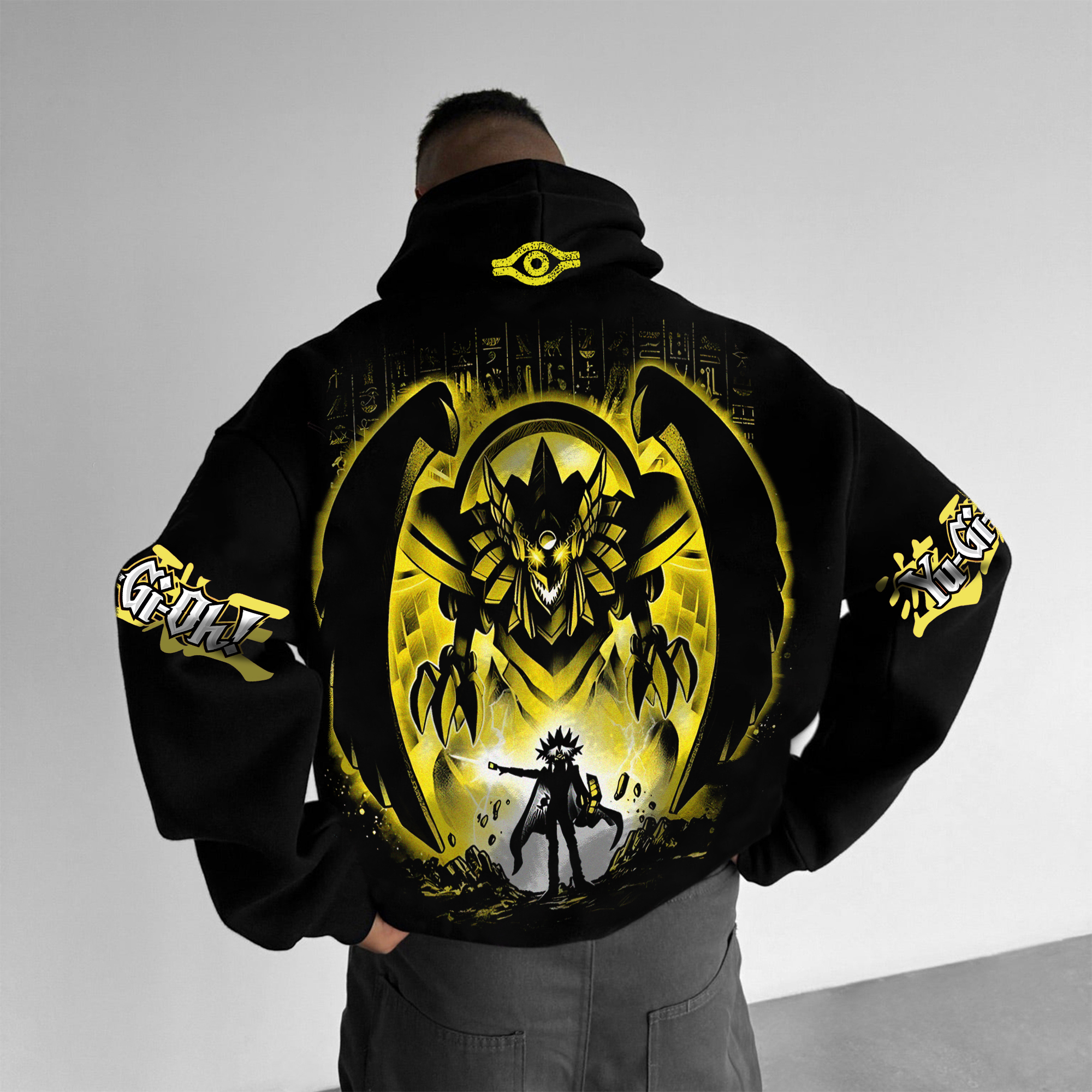 Unisex “Yu-Gi-Oh" Anime Style Retro Hoodie