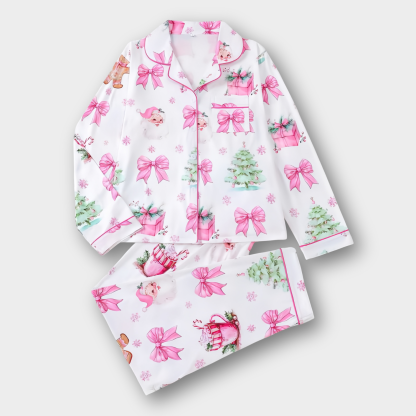 A Very Pink Christmas Women's Pajama Set