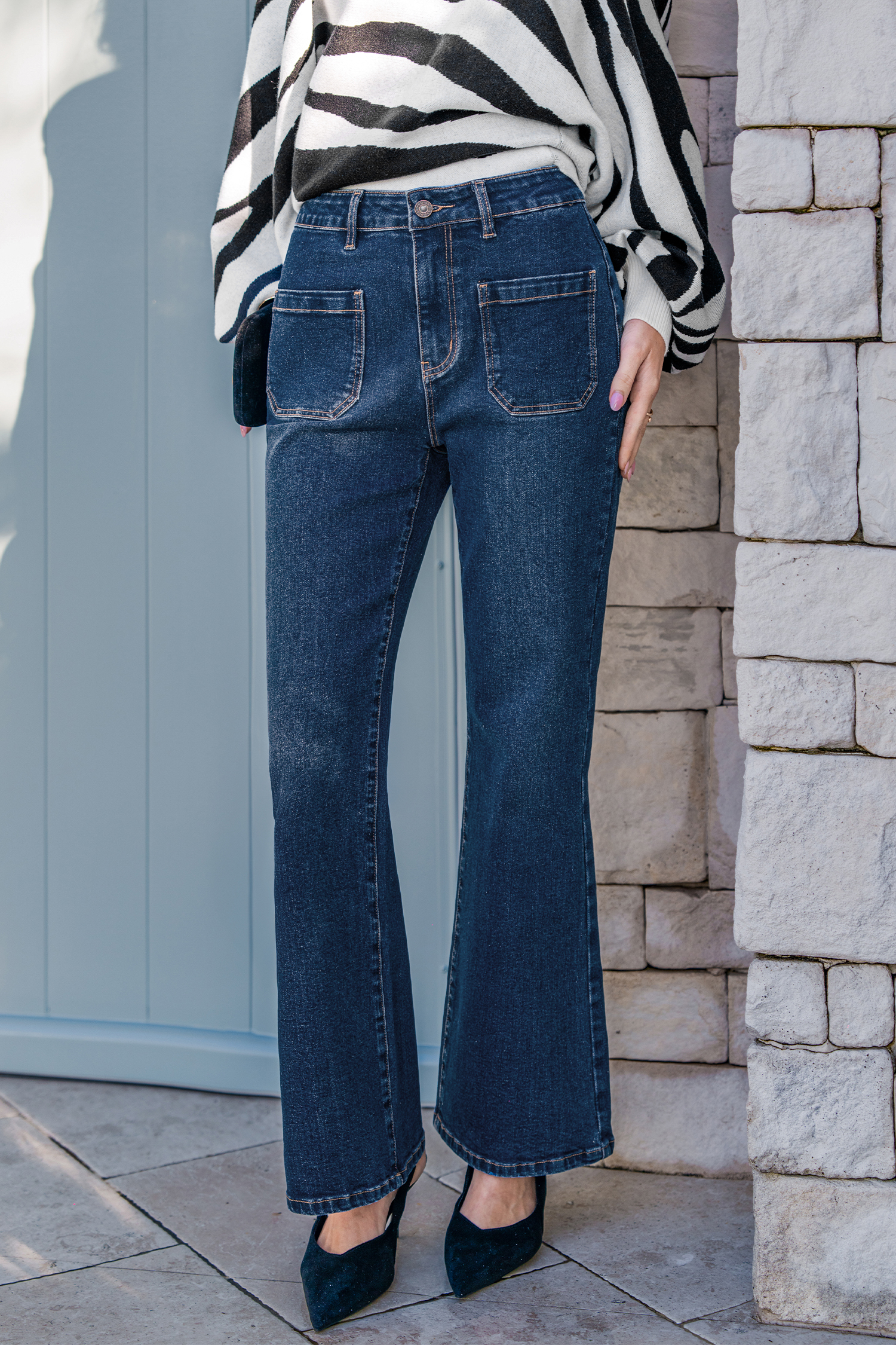 Rise & Shine Blue Jeans