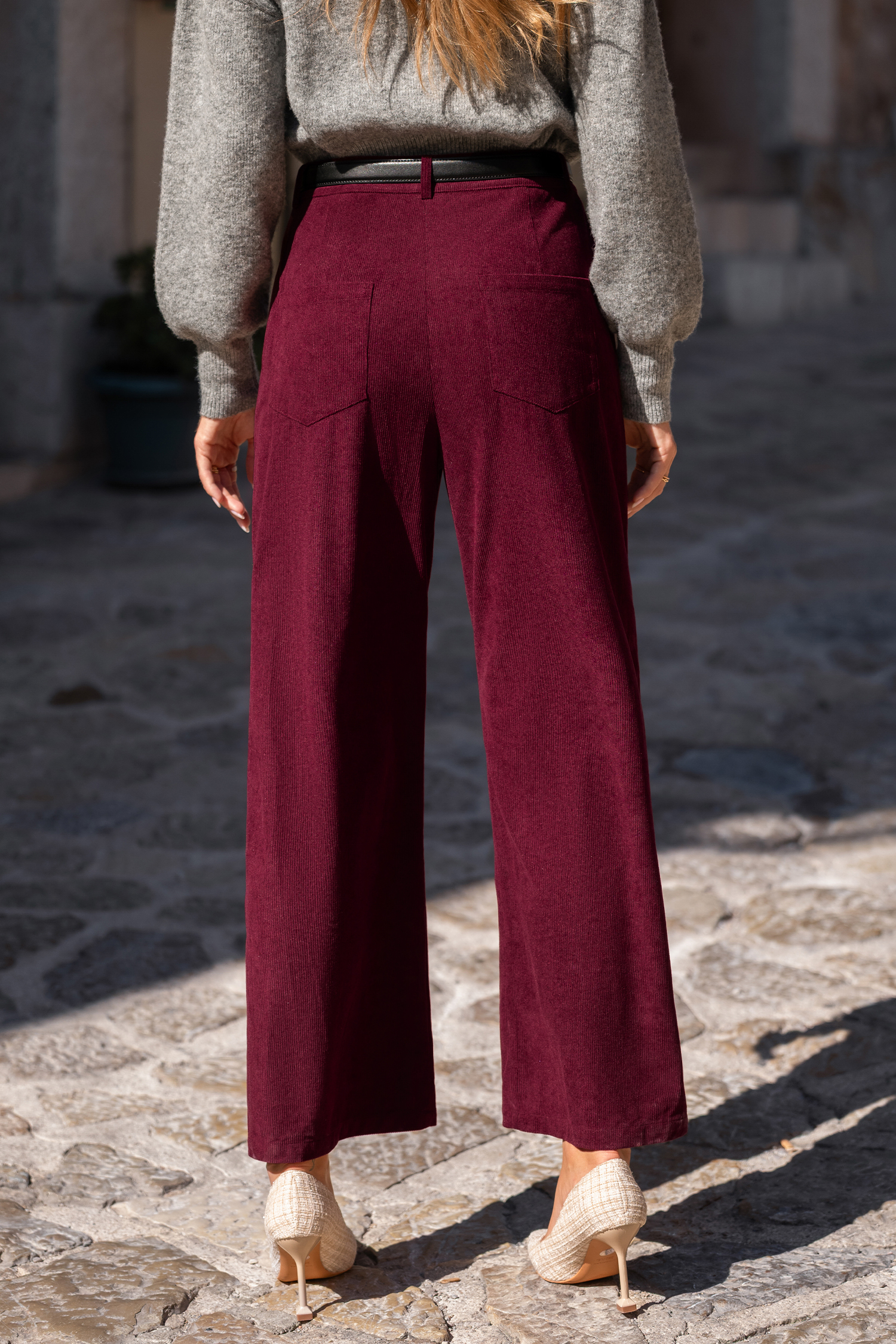 First Round Red Pants