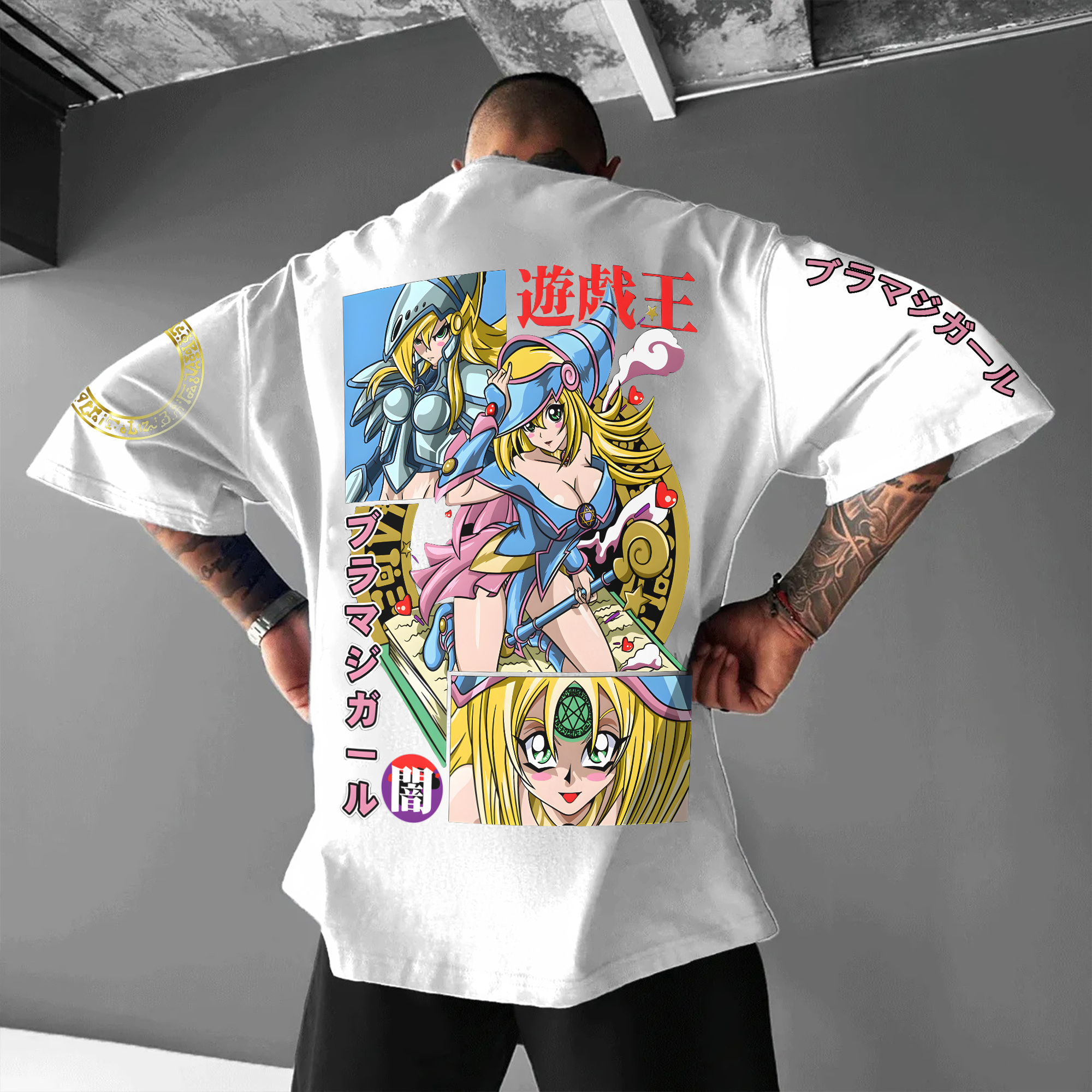 Unisex  “Yu-Gi-Oh！”   Anime Inspired Vintage T-Shirt