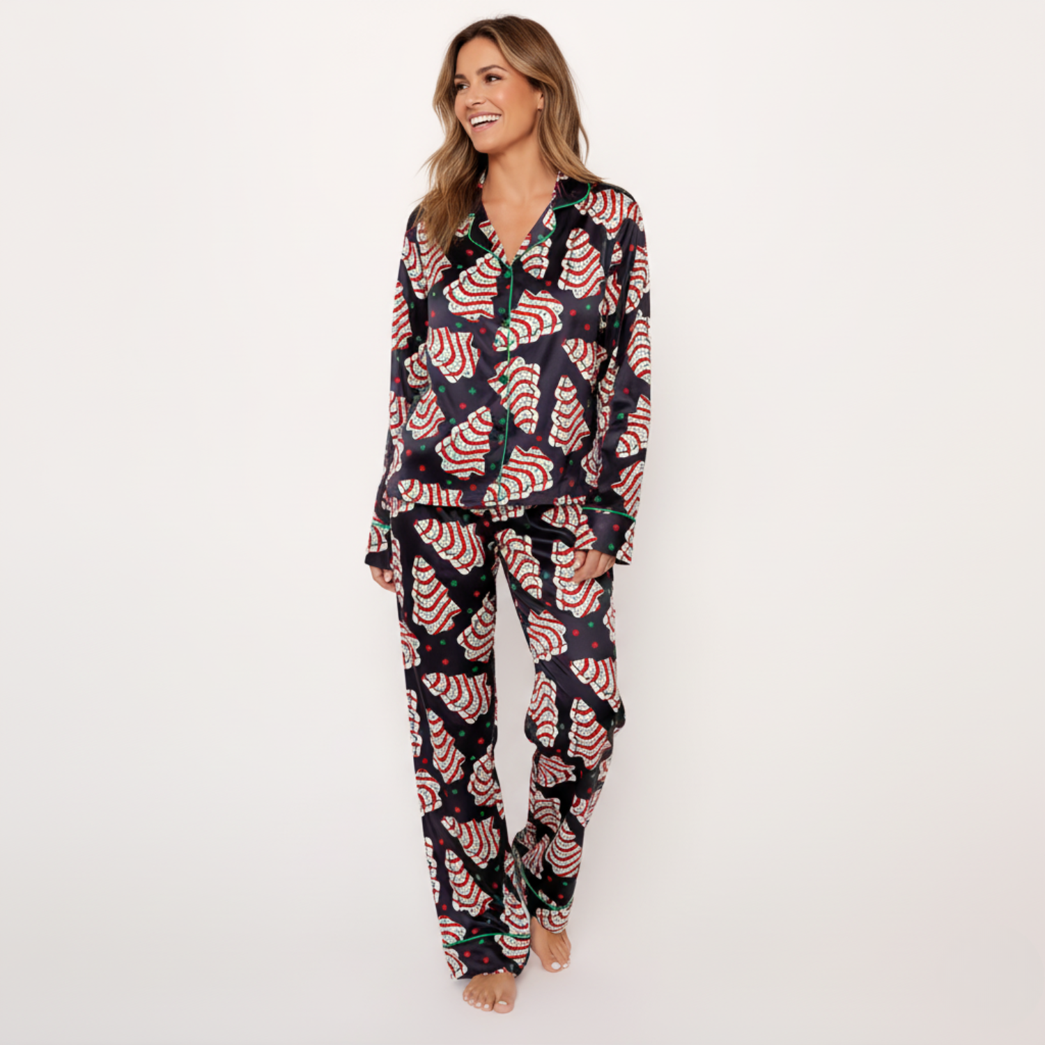 Christmas Tree Cake Women's Pajama Set