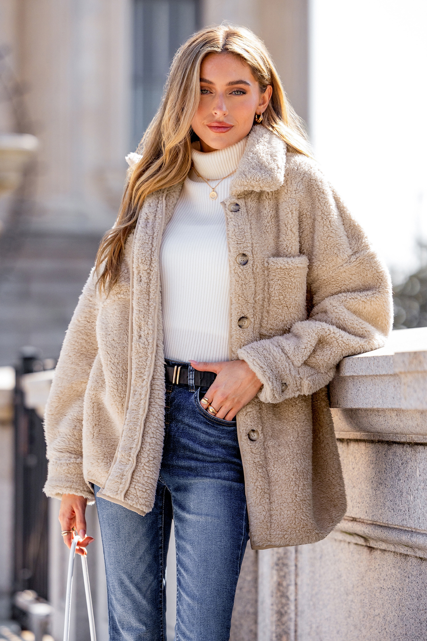 Snowed In Brown Coat