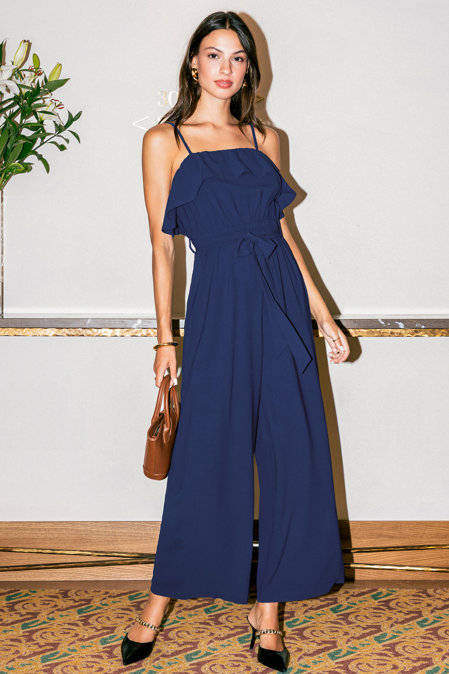 Sunday Glow Blue Jumpsuit