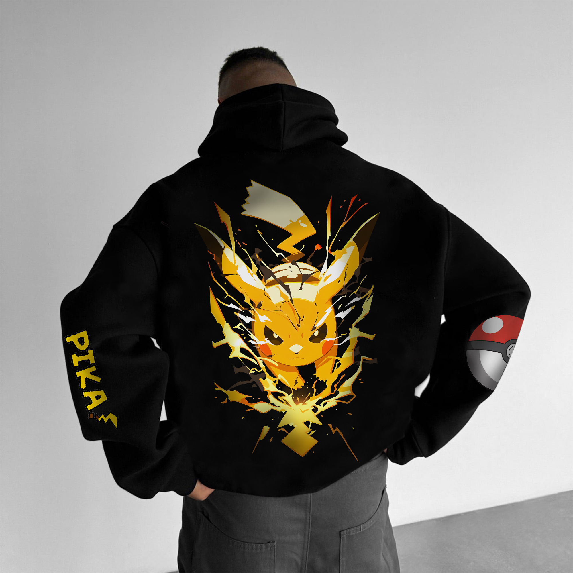 Pokémon Unisex Anime Graphic Streetwear Vintage Hoodie