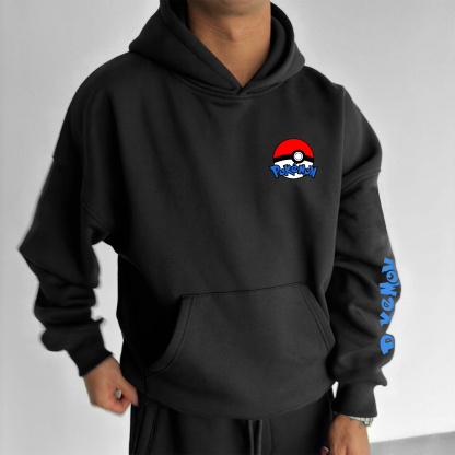 Pokémon Unisex Anime Graphic Streetwear Vintage Hoodie