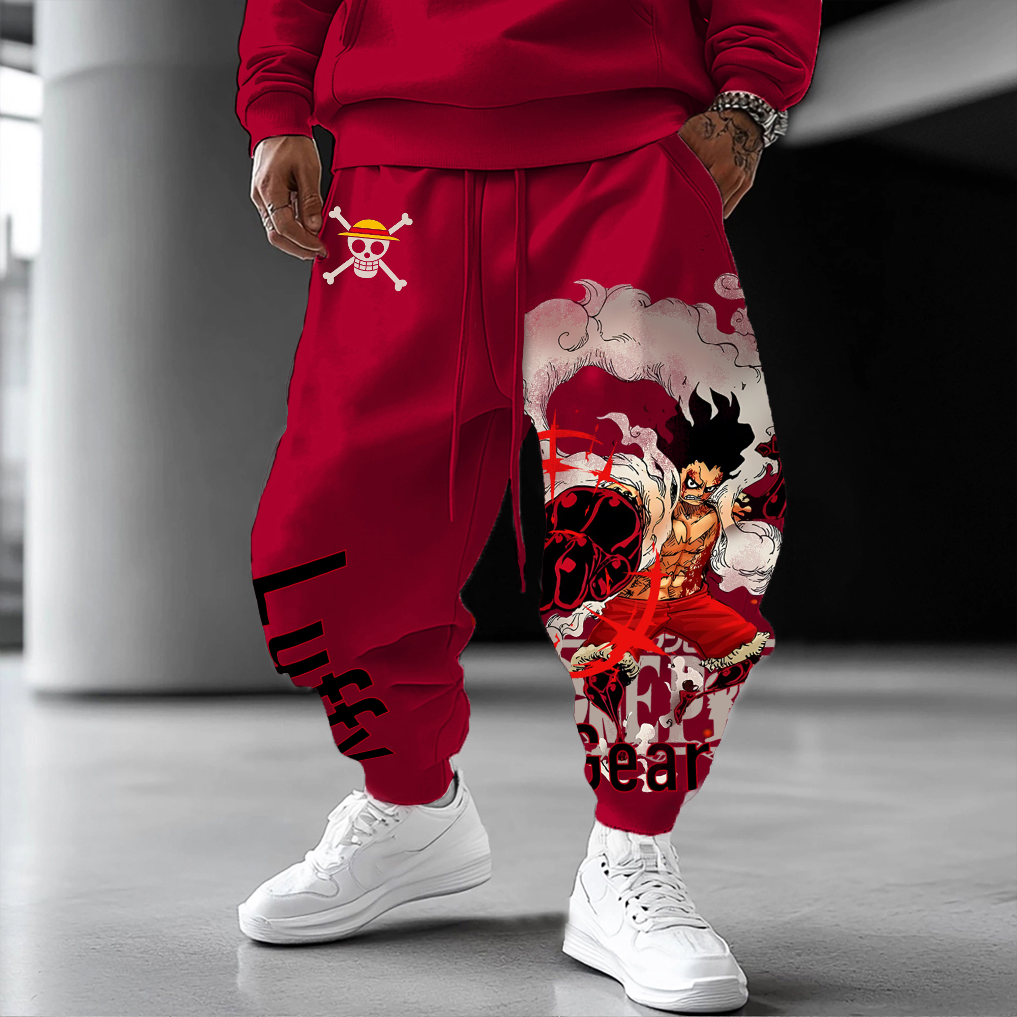 Unisex Anime Inspired Vintage Pants丨