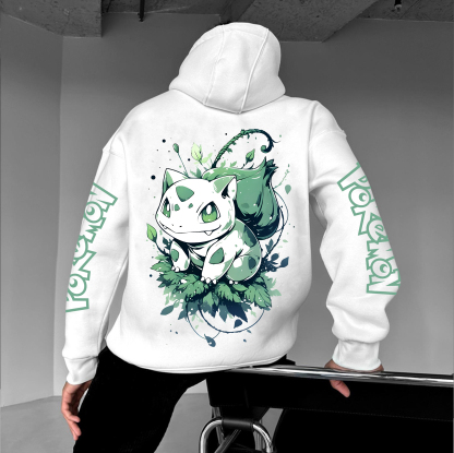 Pokémon Unisex “ ” Anime Graphic Streetwear Vintage Hoodie