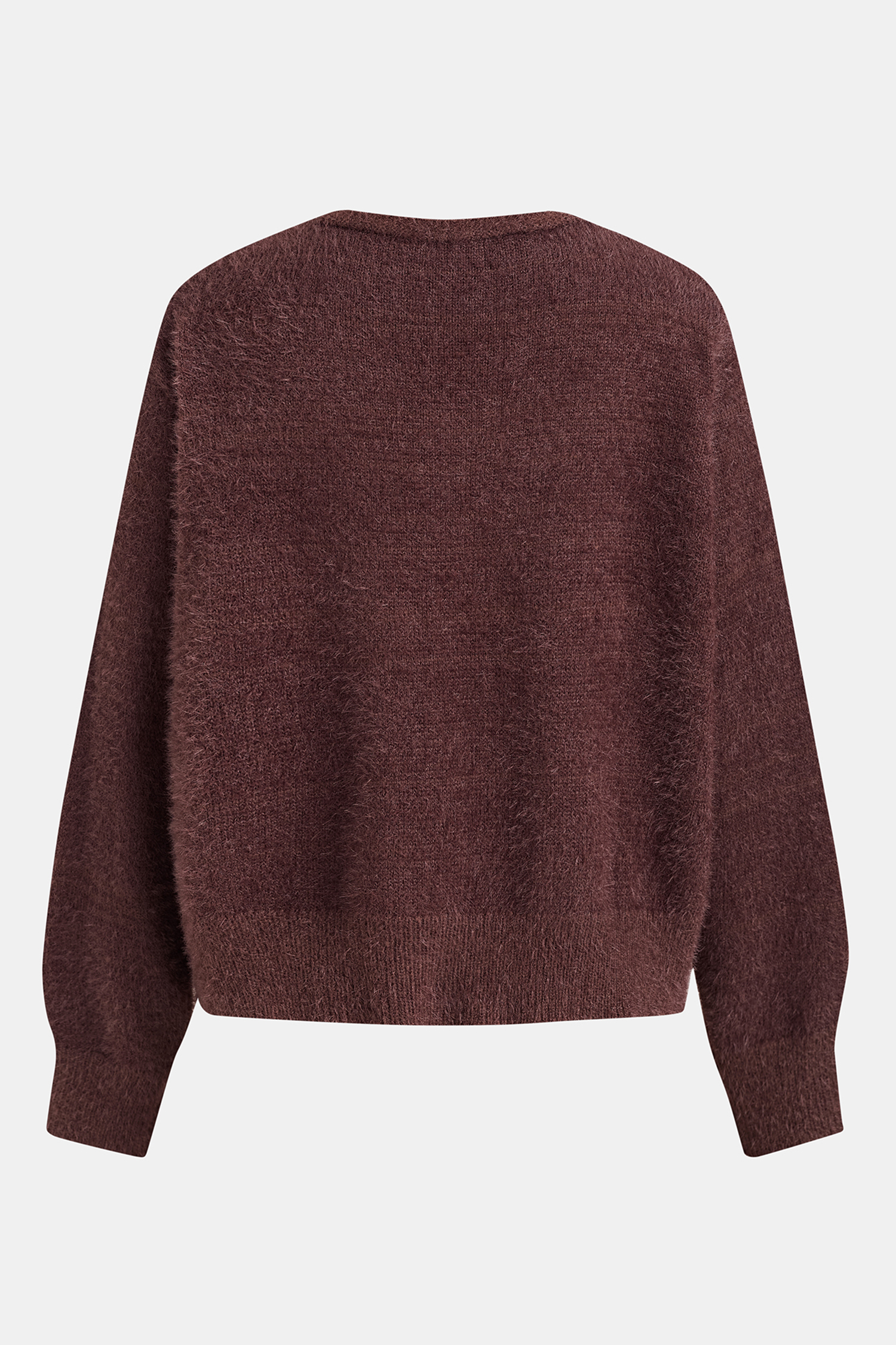 Autumn Glow Brown Cardigan