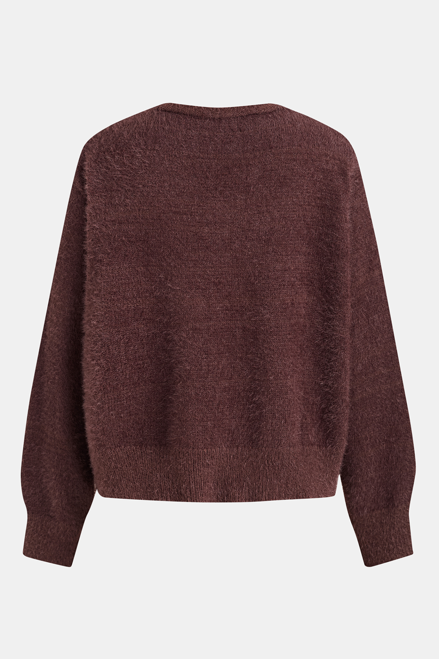 Autumn Glow Brown Cardigan