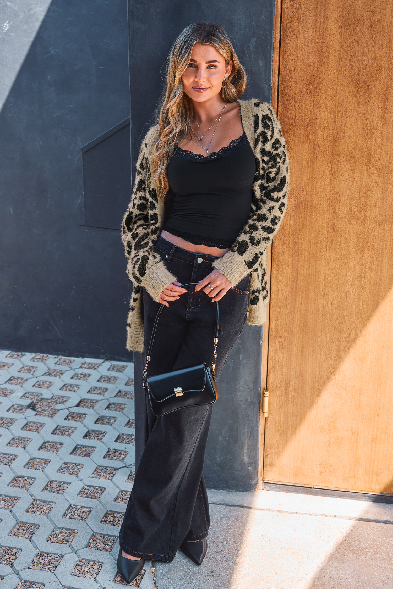 Wild Adventure Animal Print Cardigan