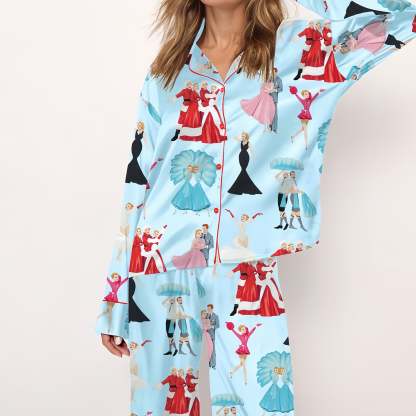 White Christmas Women's Pajama Set