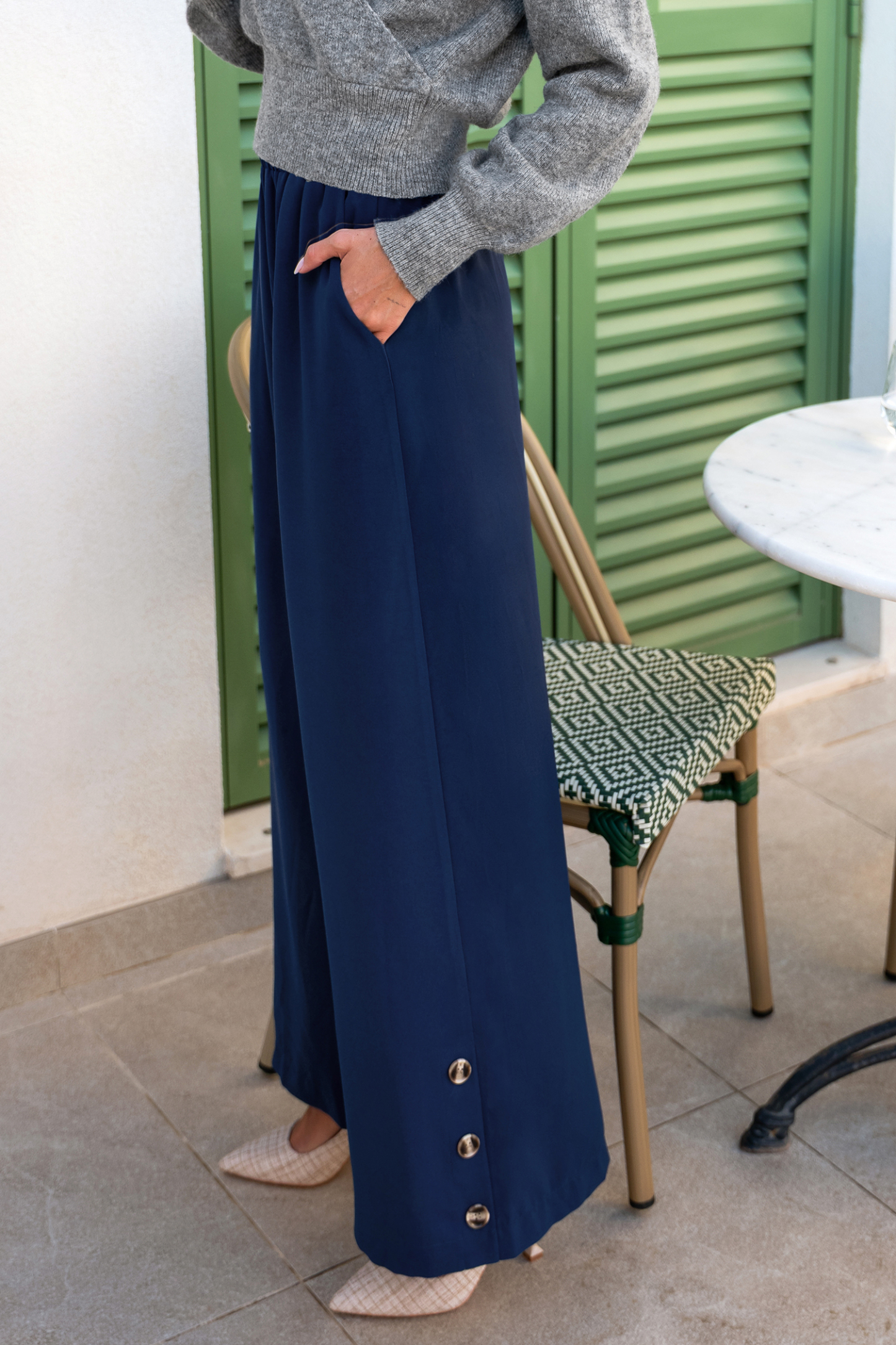 City Tempo Blue Pants