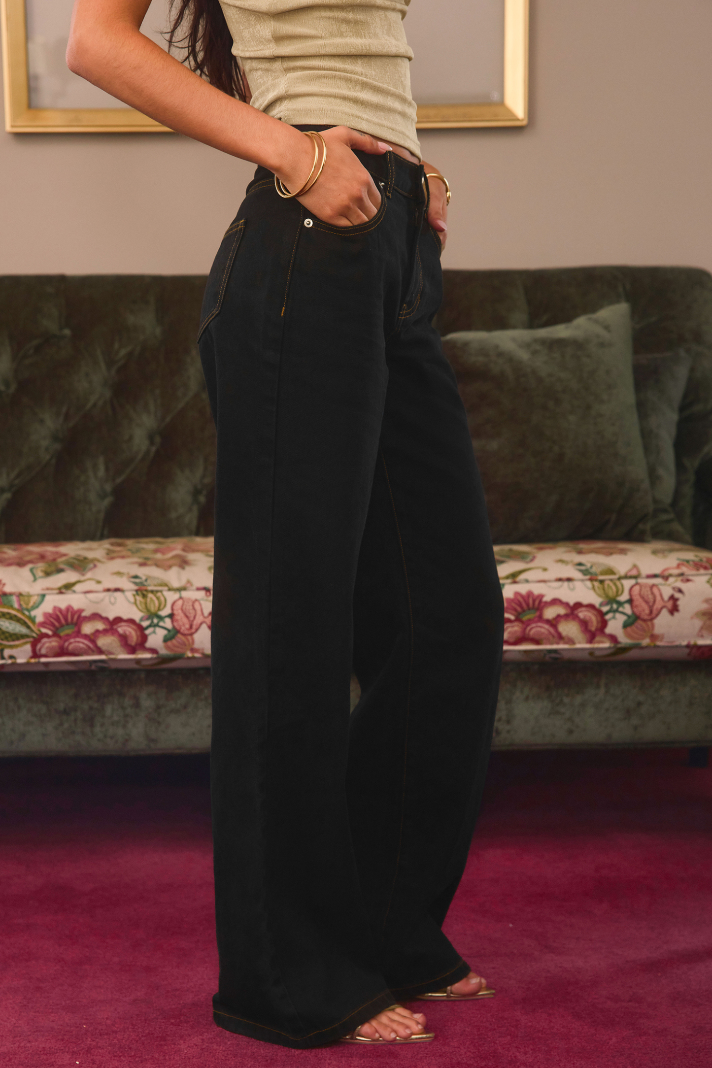 x Renee & Elisha Herbert Talk of the Town Jeans