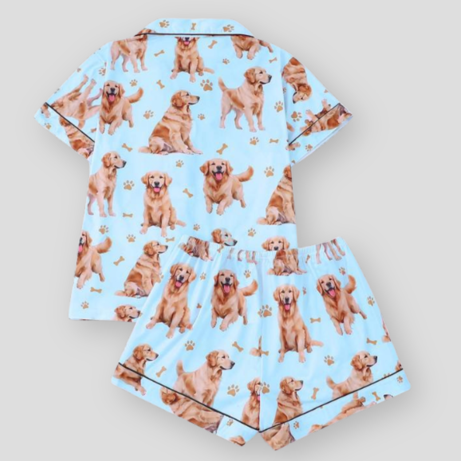 The Golden Retriever Girlie Women's Pajama Set