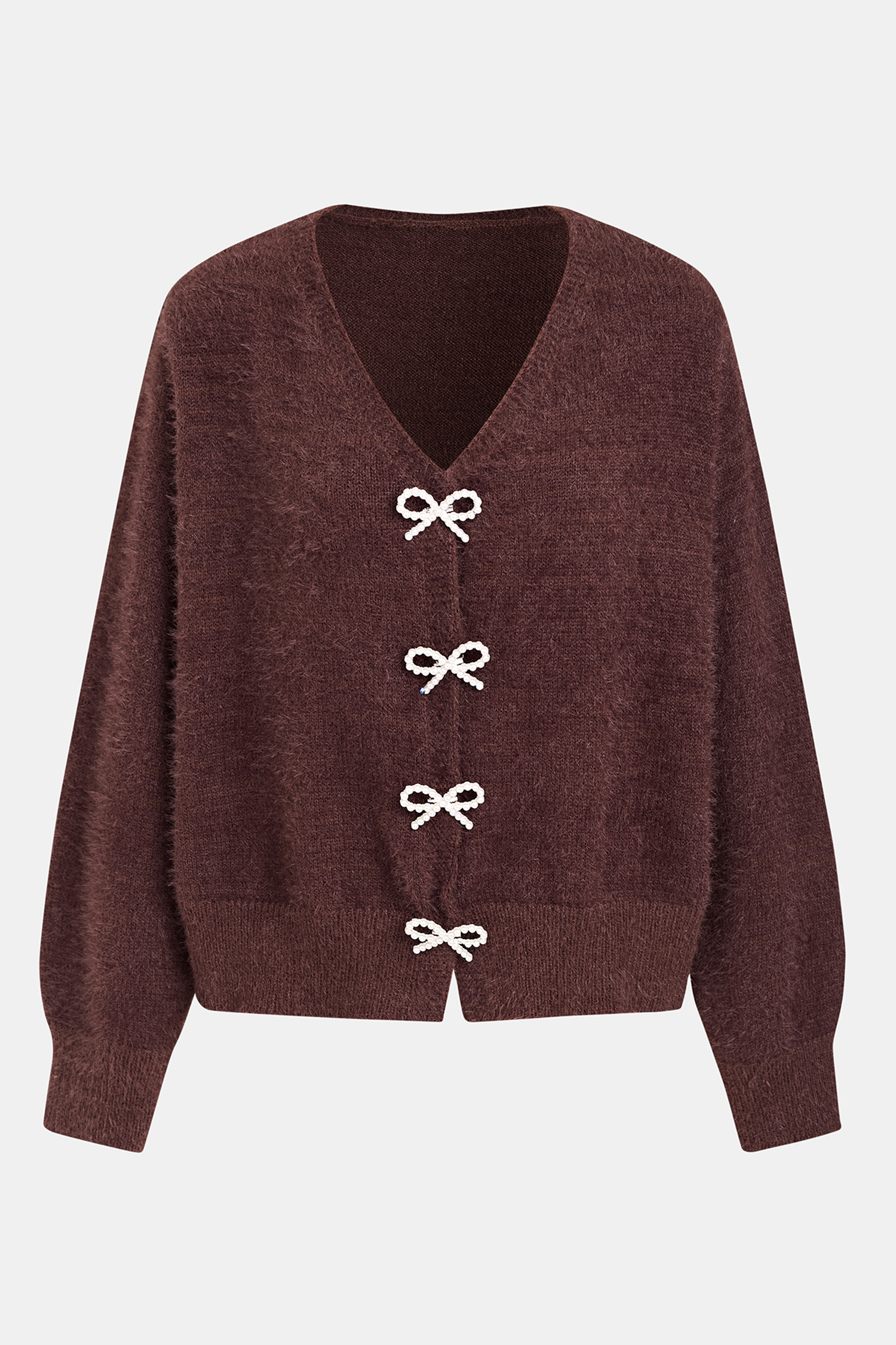 Autumn Glow Brown Cardigan