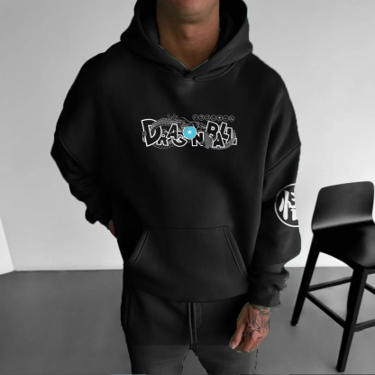 Unisex Anime Graphic Streetwear Vintage Hoodie