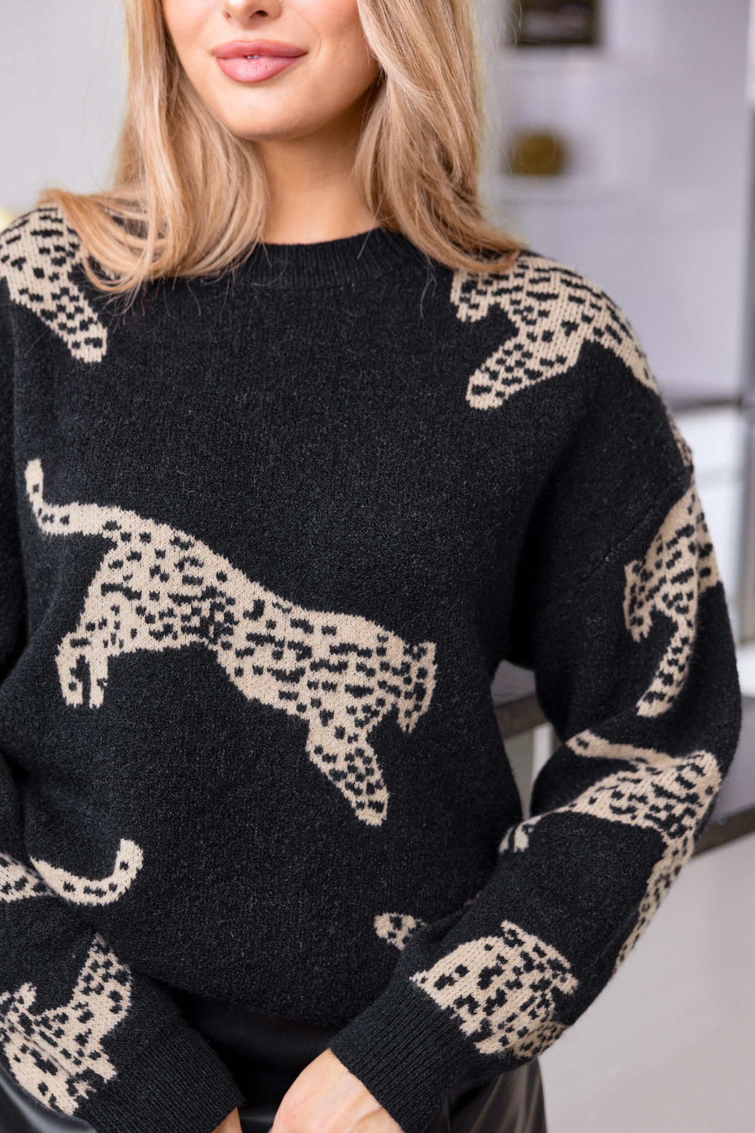 Wildin' Leopard Sweater