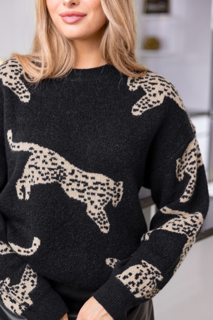 Wildin' Leopard Sweater